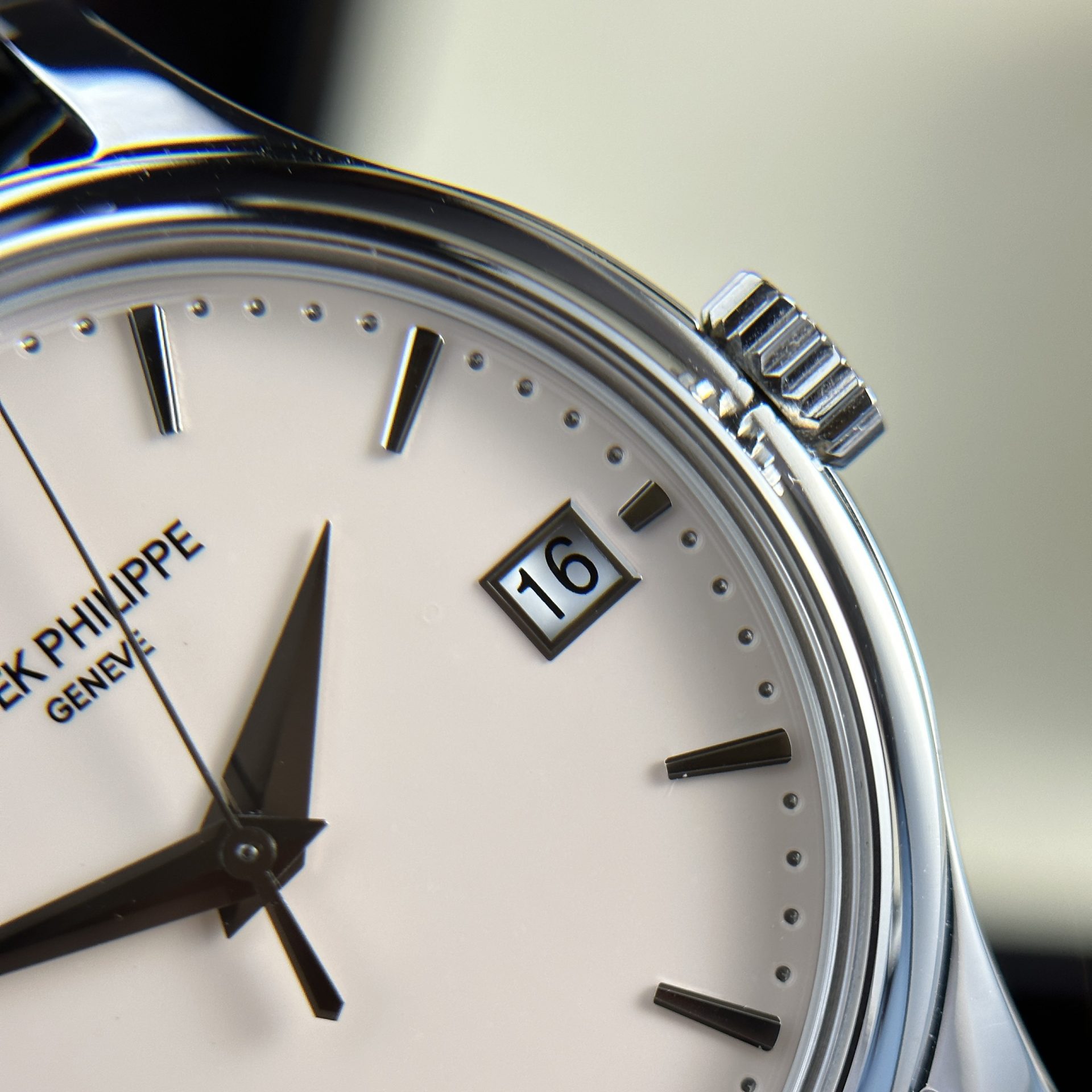 Patek Philippe Replica Watch Calatrava 5227G Mechanical Ivory Dial 3K Factory 39mm - Top club