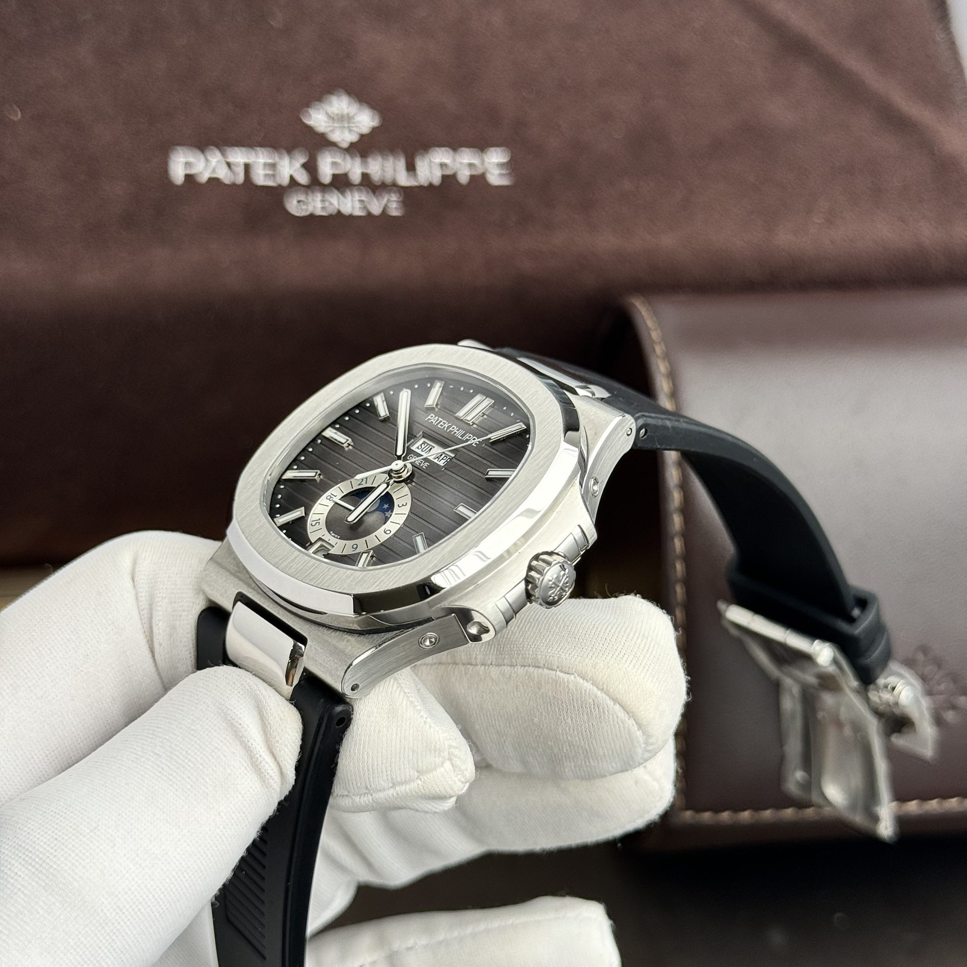 Patek Philippe Replica 1:1 Watch Nautilus 5726 Rubber Strap Factory GR 40.5mm - Top club