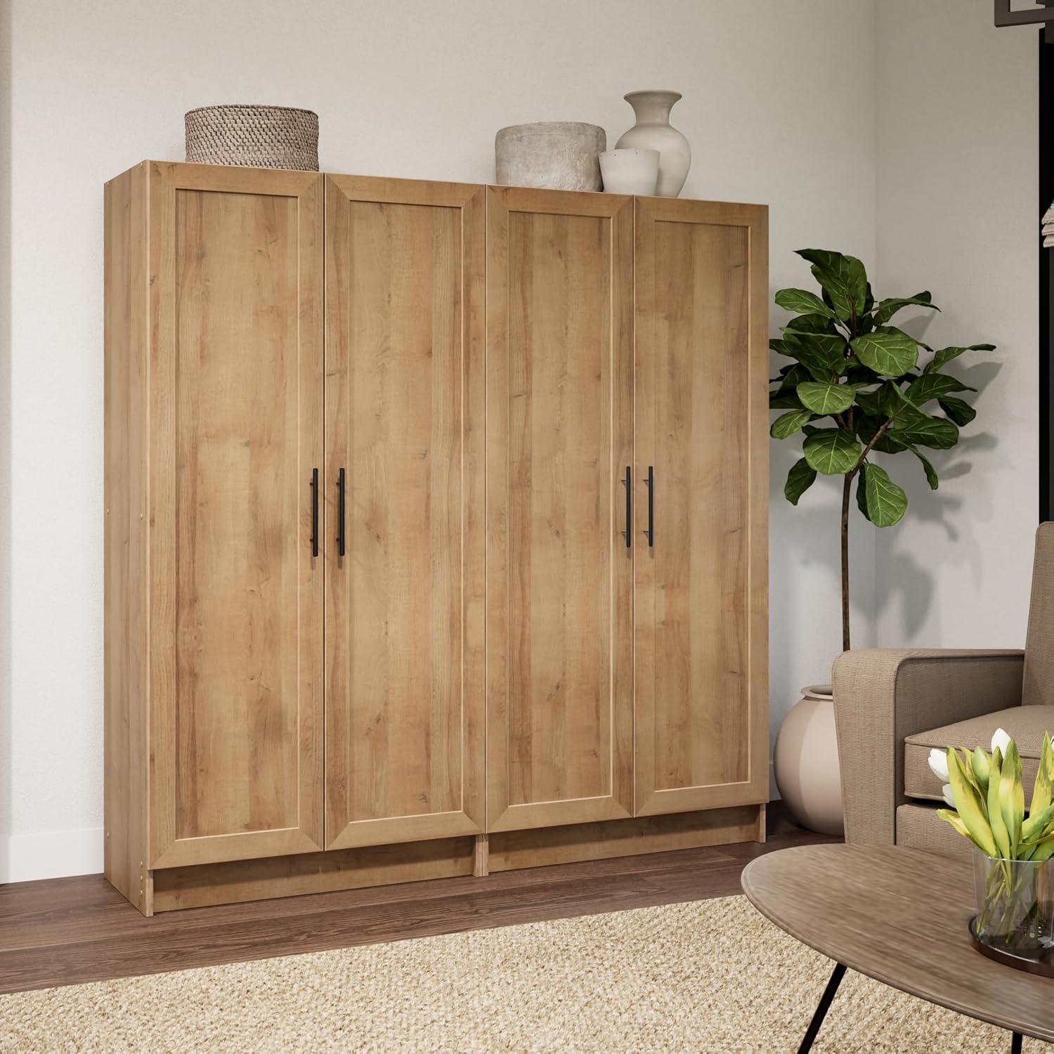 Prepac Natural Oak Elite 65