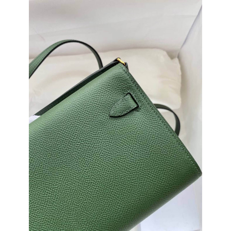 Replica Hermes Kelly Wallet To Go Woc 499041 Army Green1:1High-quality replica