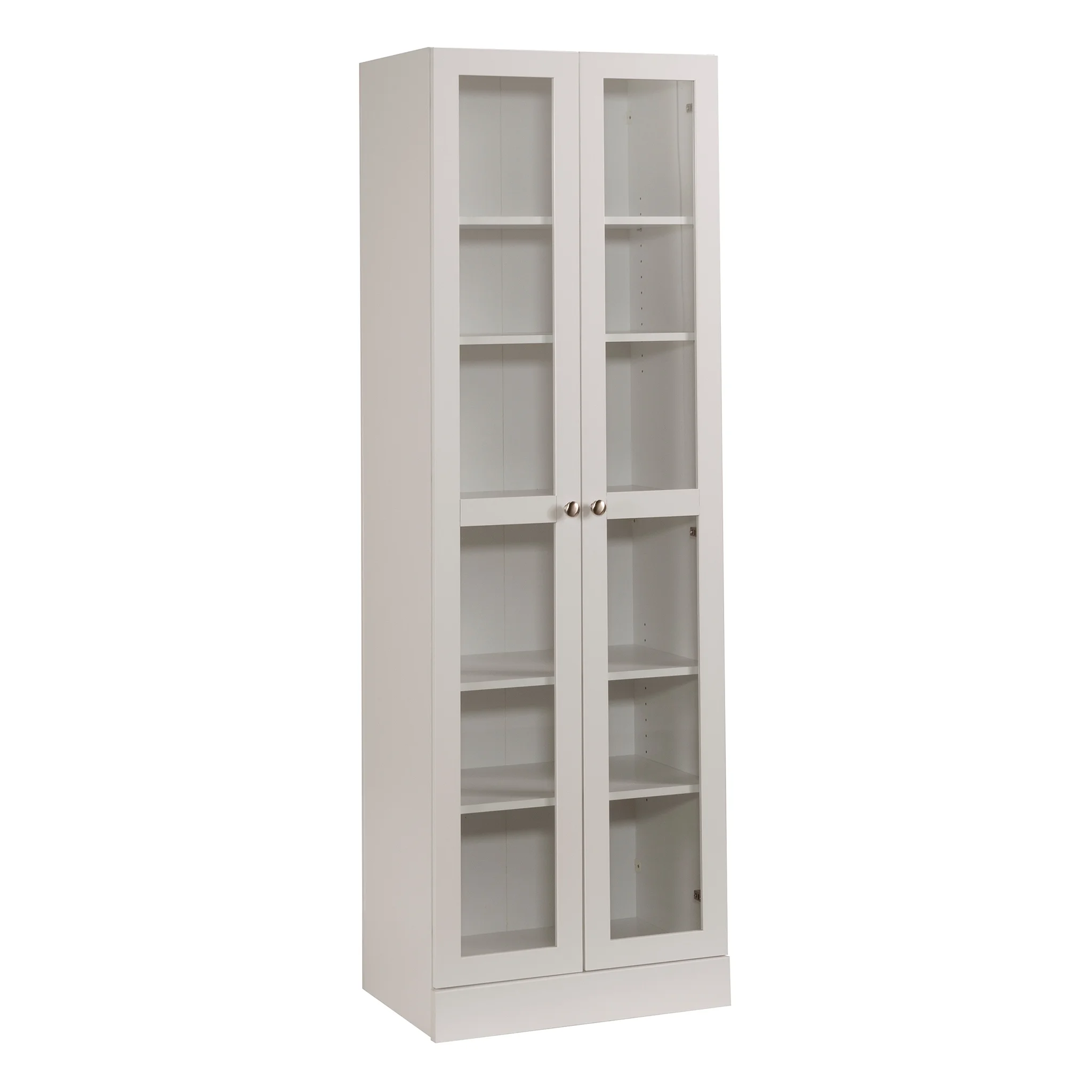 Mainstays Glass Door Storage Bookcase, Black Finish - Image 18