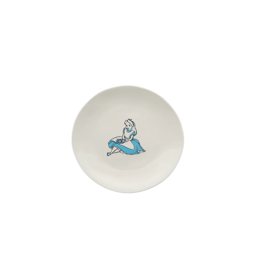 Alice In Wonderland Dessert Plate