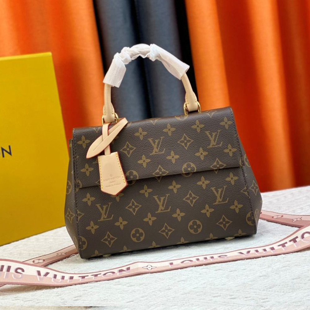 Louis Vuitton LV Cluny Leather Shoulder Crossbody Bag M46055&M460541:1High-quality replica