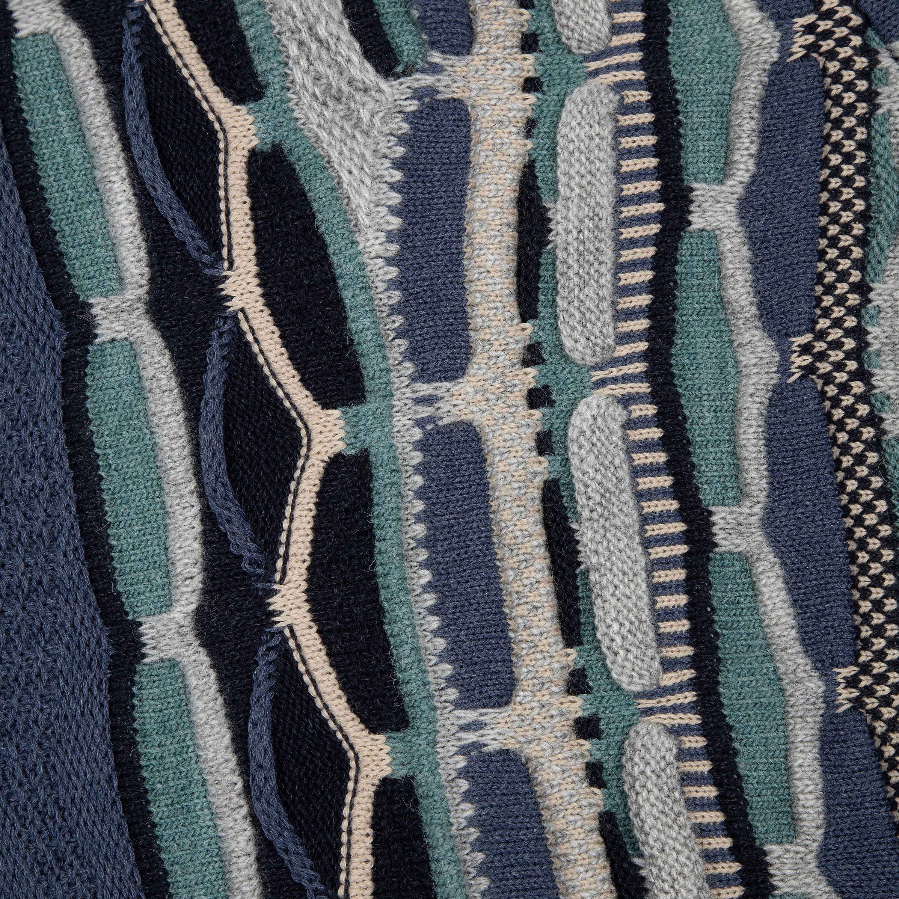 "yakuza v2" Knit dark blue