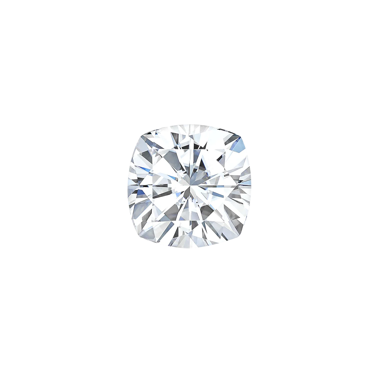 The Cushion Moissanite