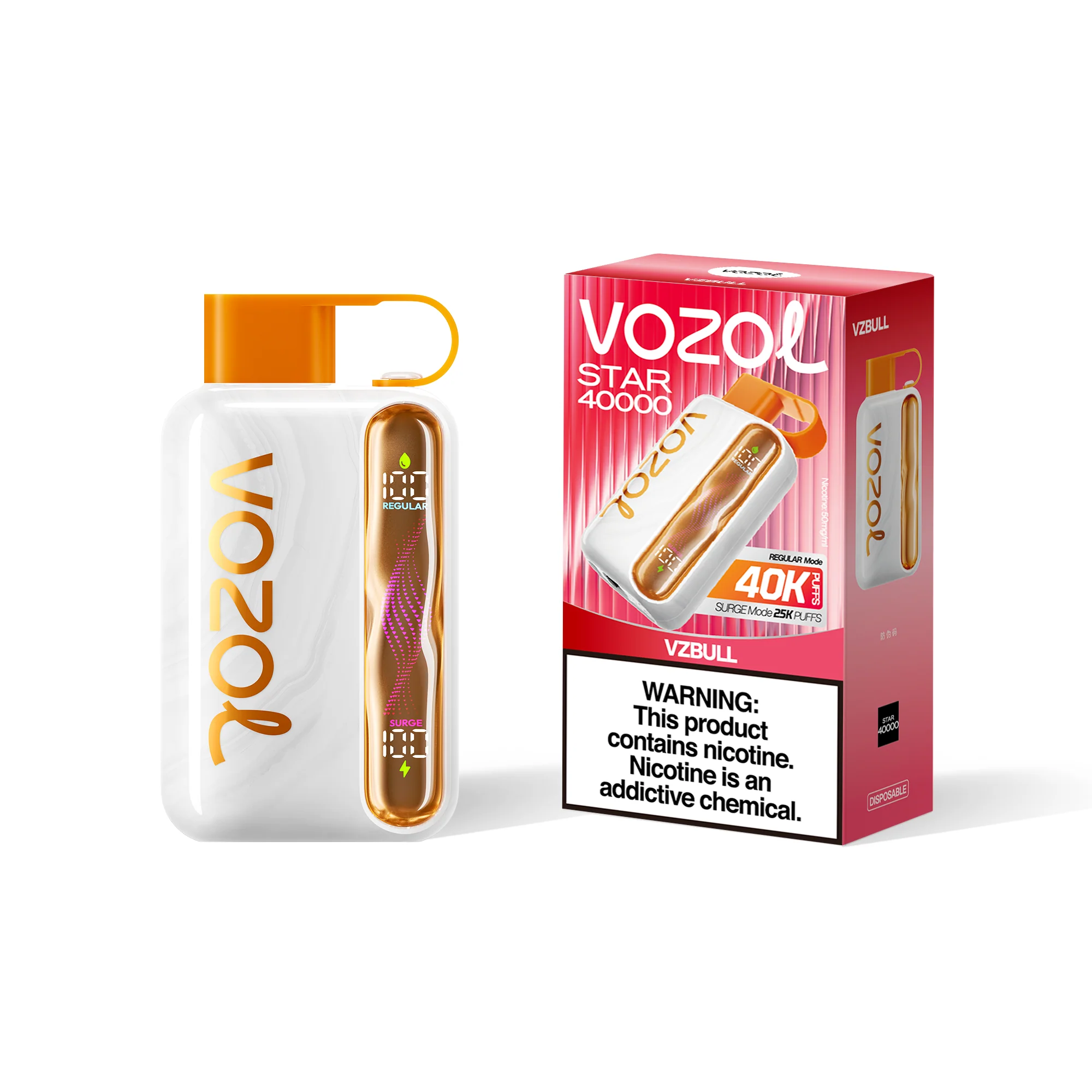 VOZOL STAR 40K jednorazowy e-papieros (wszystkie smaki)