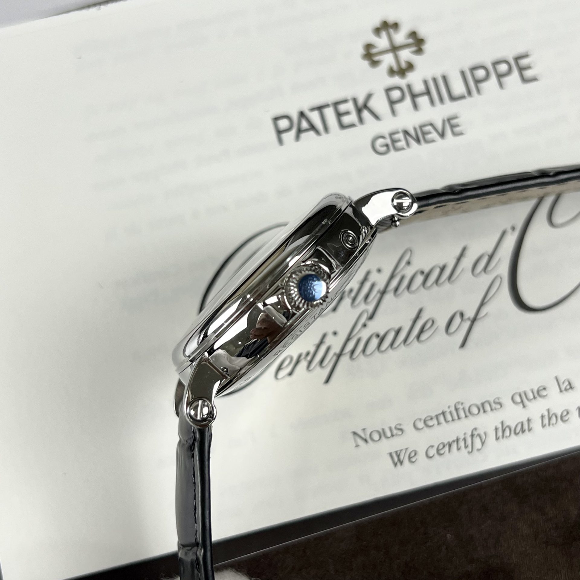 Patek Philippe Replica Watches Grand Complications 5159G White Dial 38mm - Top club