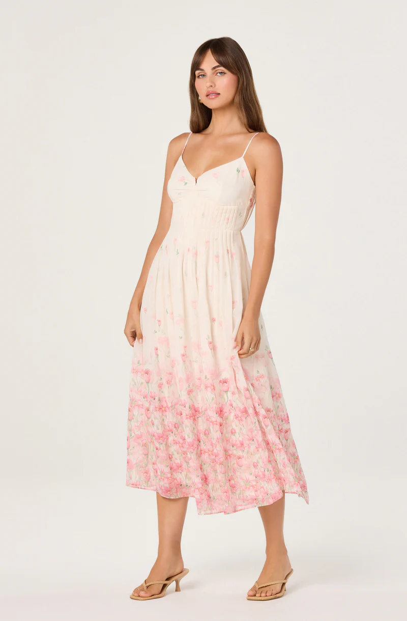 Bellora Pintuck A-Line Midi Dress
