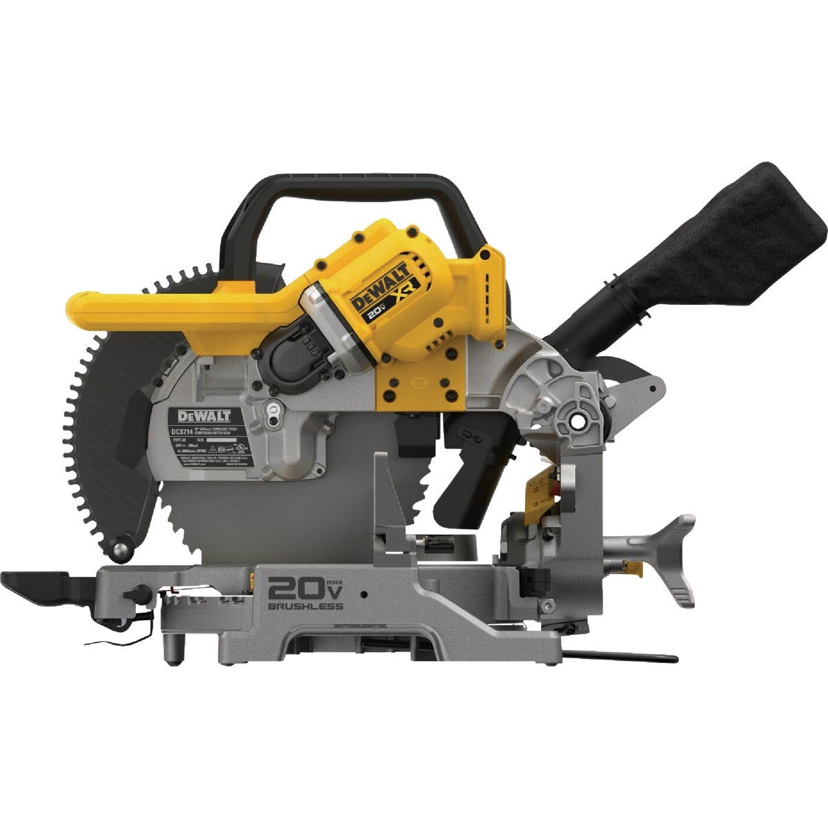 DEWALT 20V MAX XR 10 In. Double Bevel FIxed Miter Saw (Tool Only)