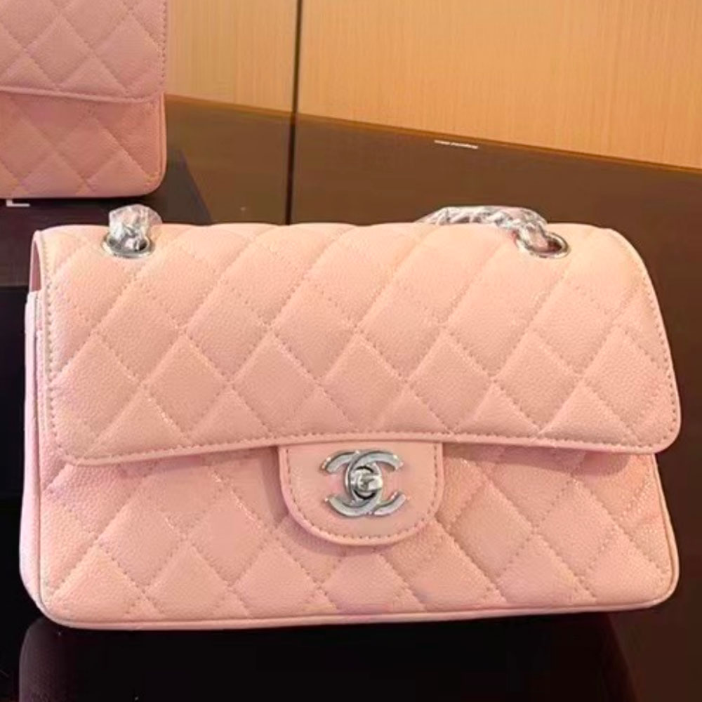 Chanel Caviar CF Small 23CM(Replica)1:1High-quality replica