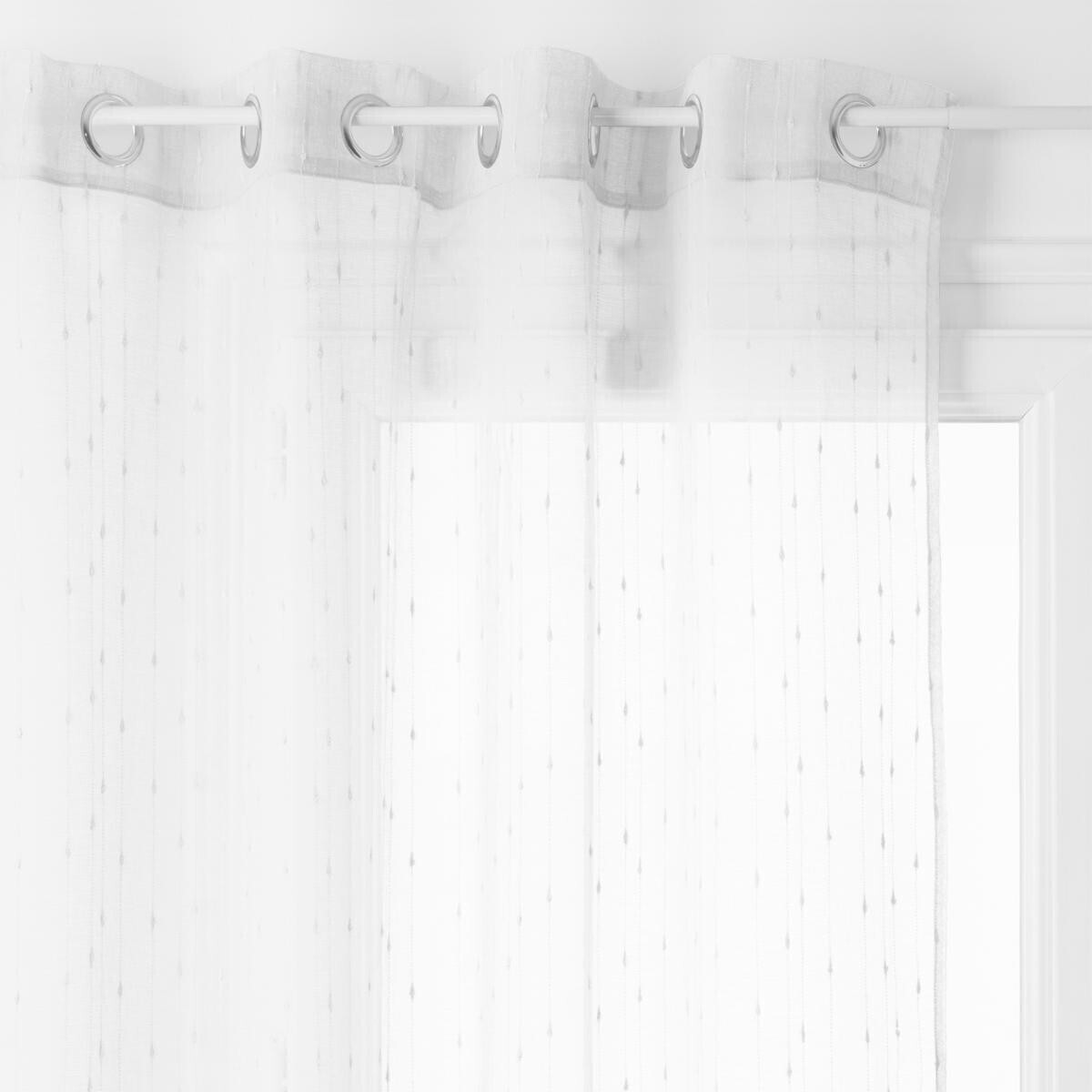 Sheer curtain "Anissa" White, 140x240 cm