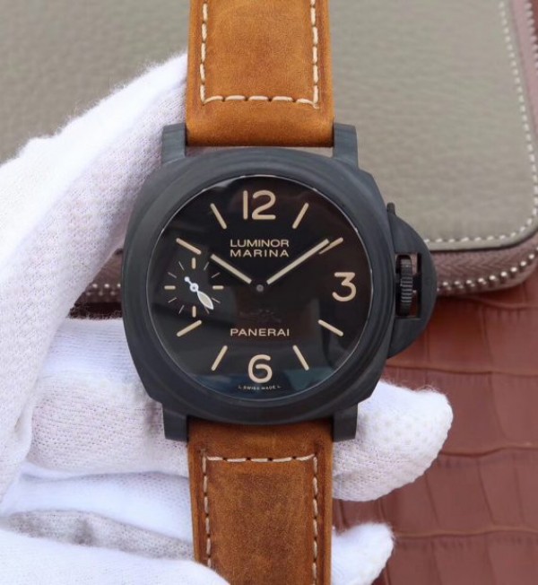 Replica Panerai XF PAM417 Special Edition Brown Asso Strap A6497 - Top club