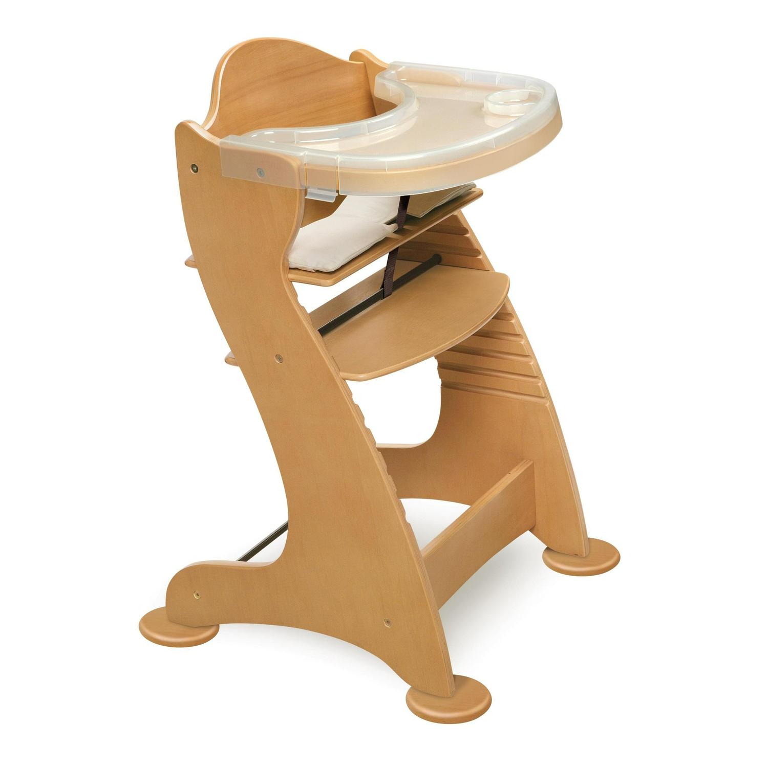 Badger Basket - Wooden High Chair. Espresso
