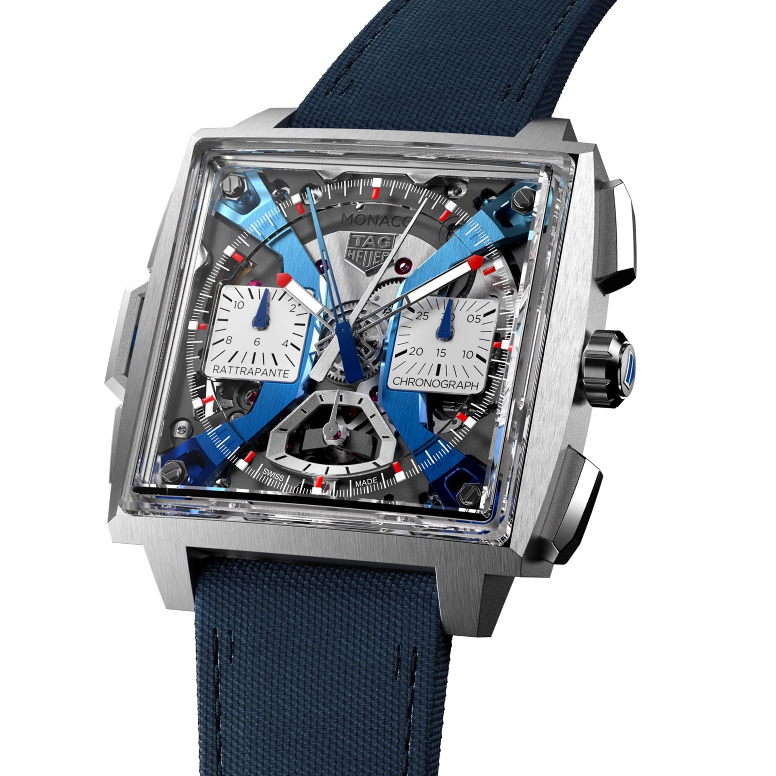 TAG Heuer Replica Watch Monaco Split-Seconds Chronograph Automatic 41 mm Titanium(1:1 replica) - Elite Watch Atelier
