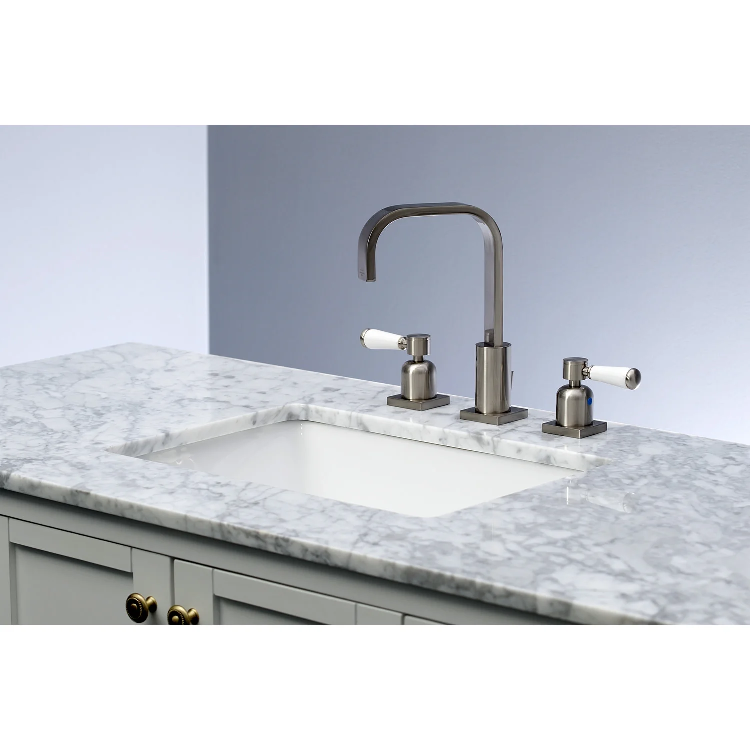 Fauceture FSC8968DPL 8 in. Widespread Bathroom Faucet, Brushed Nickel