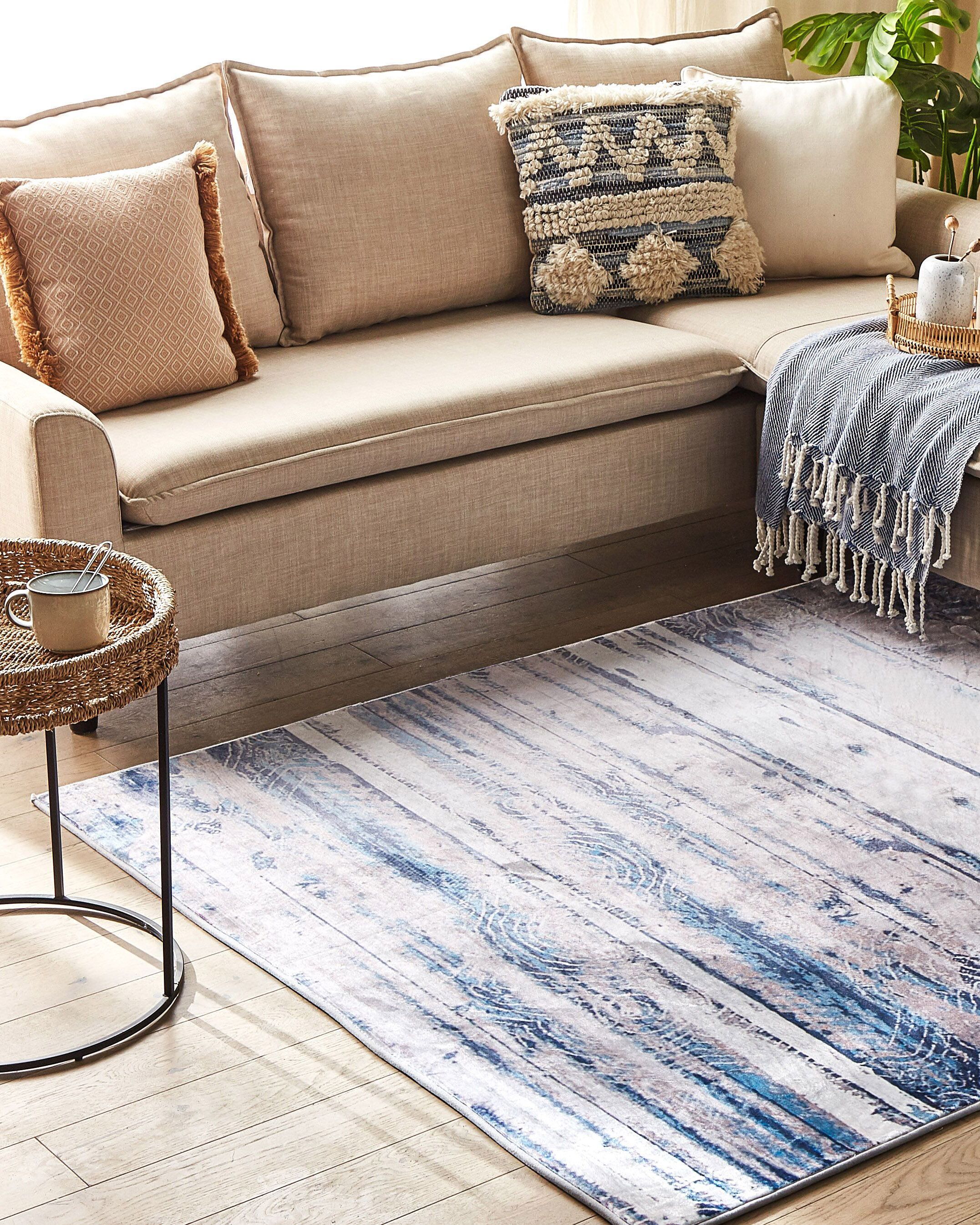 Rug DALLICA Grey 140 x 200 cm