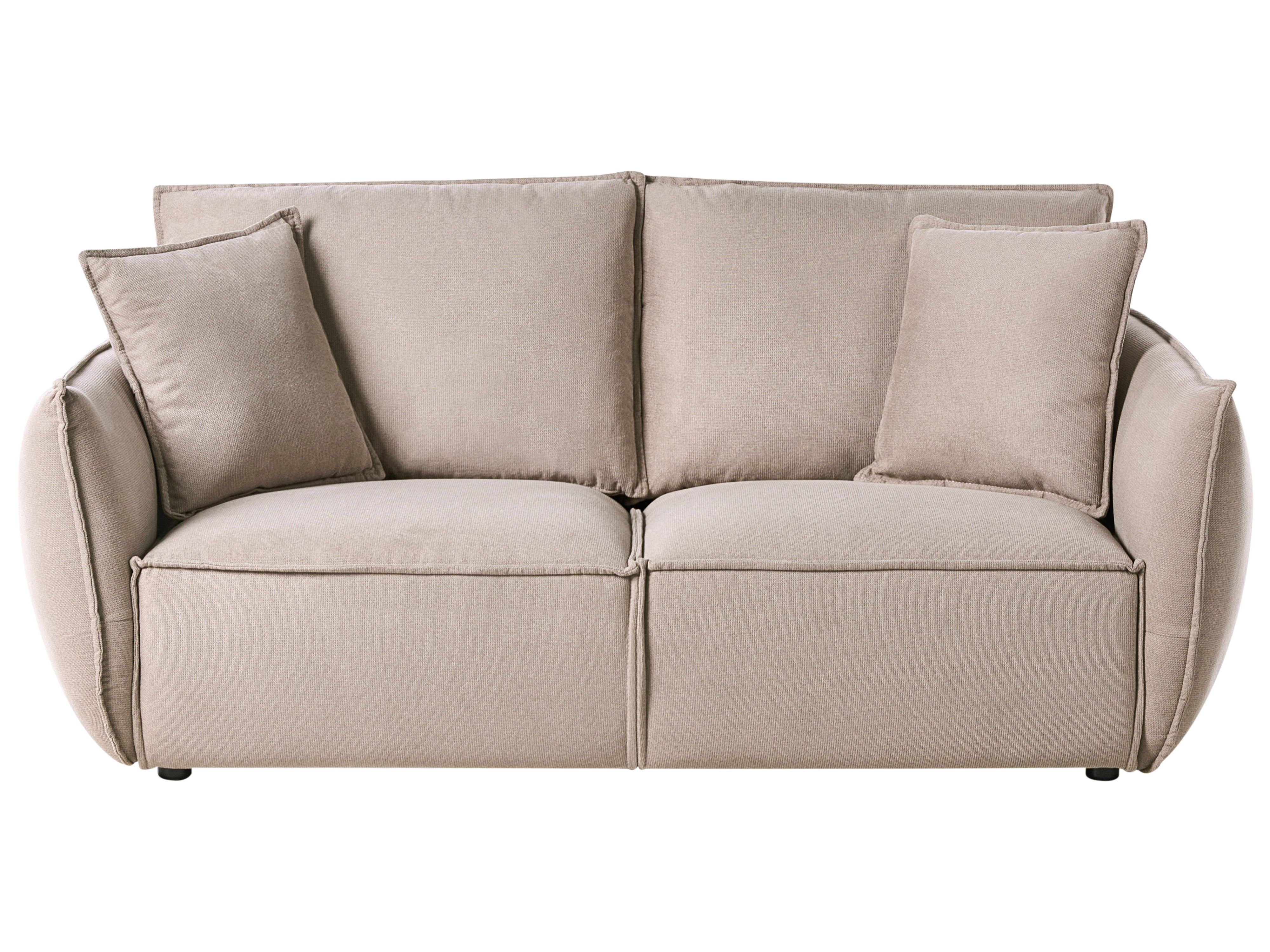 Sofa 3 Seater KUNES Fabric Taupe