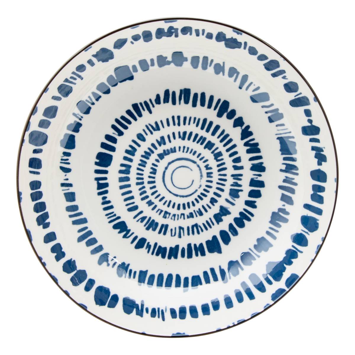 Set of 6 deep plates "Umami" Porcelain, D.20 cm