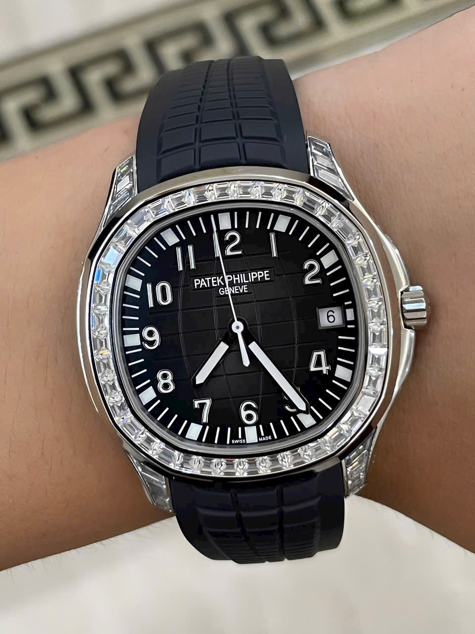Patek Philippe Replica Watch Aquanaut 5167G Rubber Strap GR Factory 40mm - Top club
