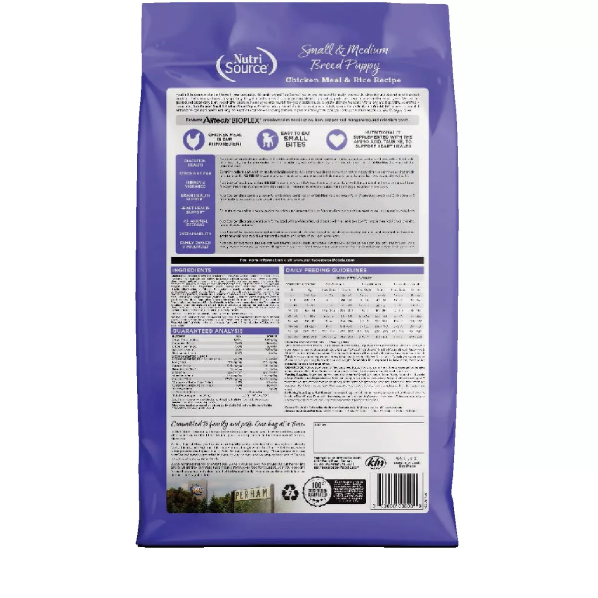 NutriSource 4 Lb. Small & Medium Breed Puppy Food