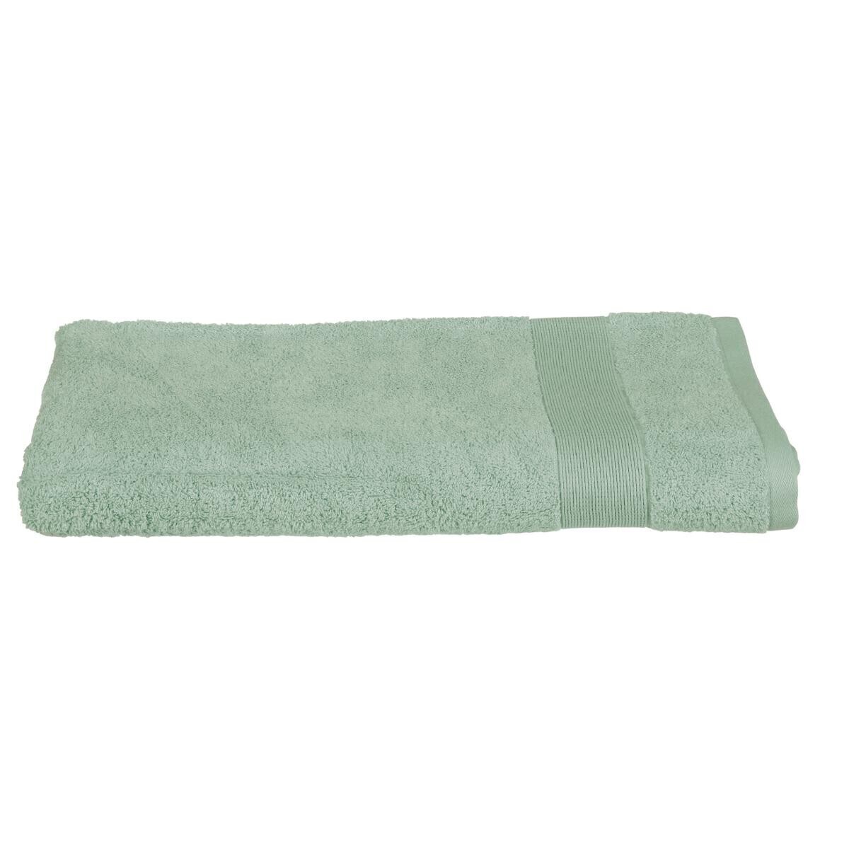 Bath sheet "Essential", cotton Cotton, Green, 100x150 cm, 400 g/m&sup2;