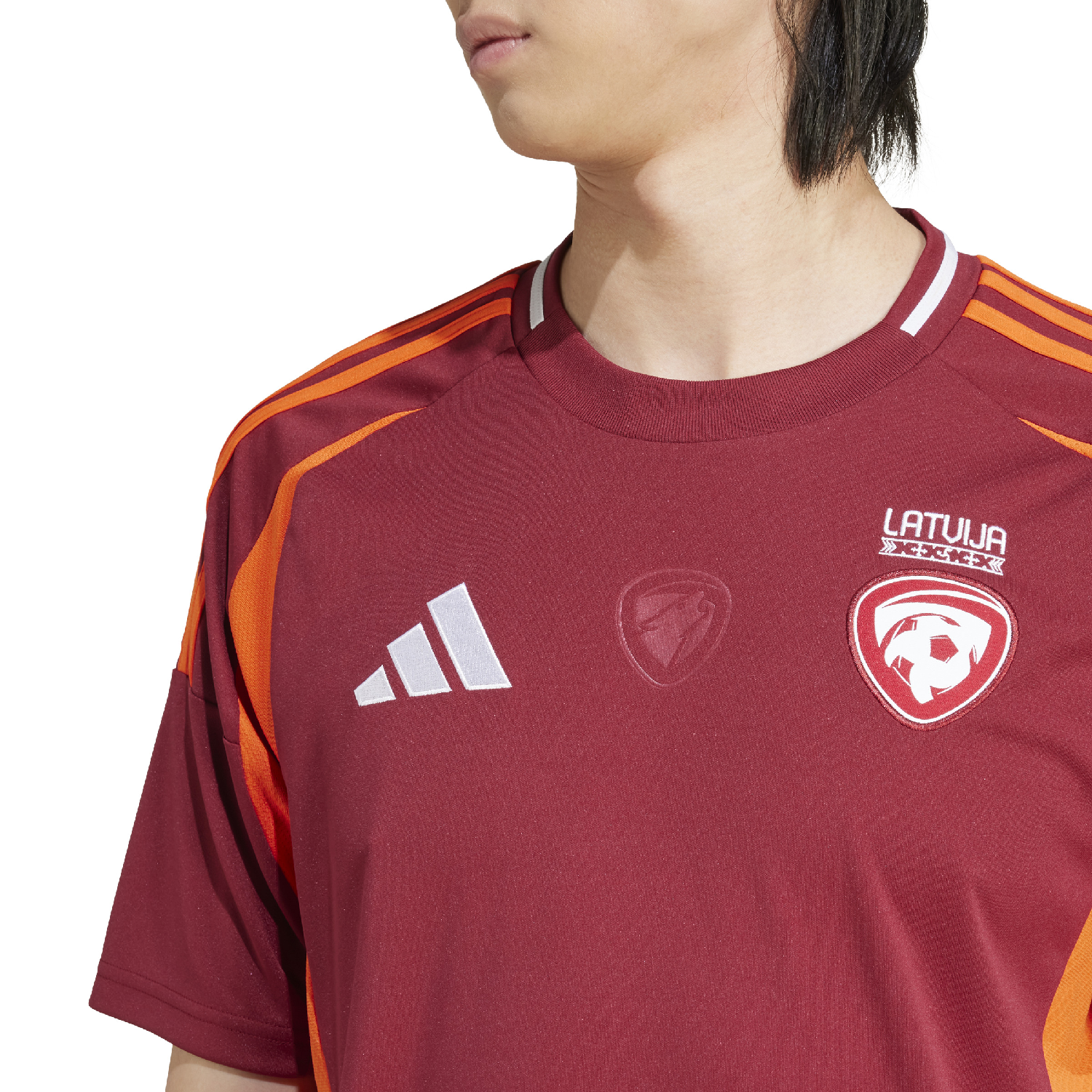 FIFA STORE adidas Latvia 2024 Home Jersey - Men's