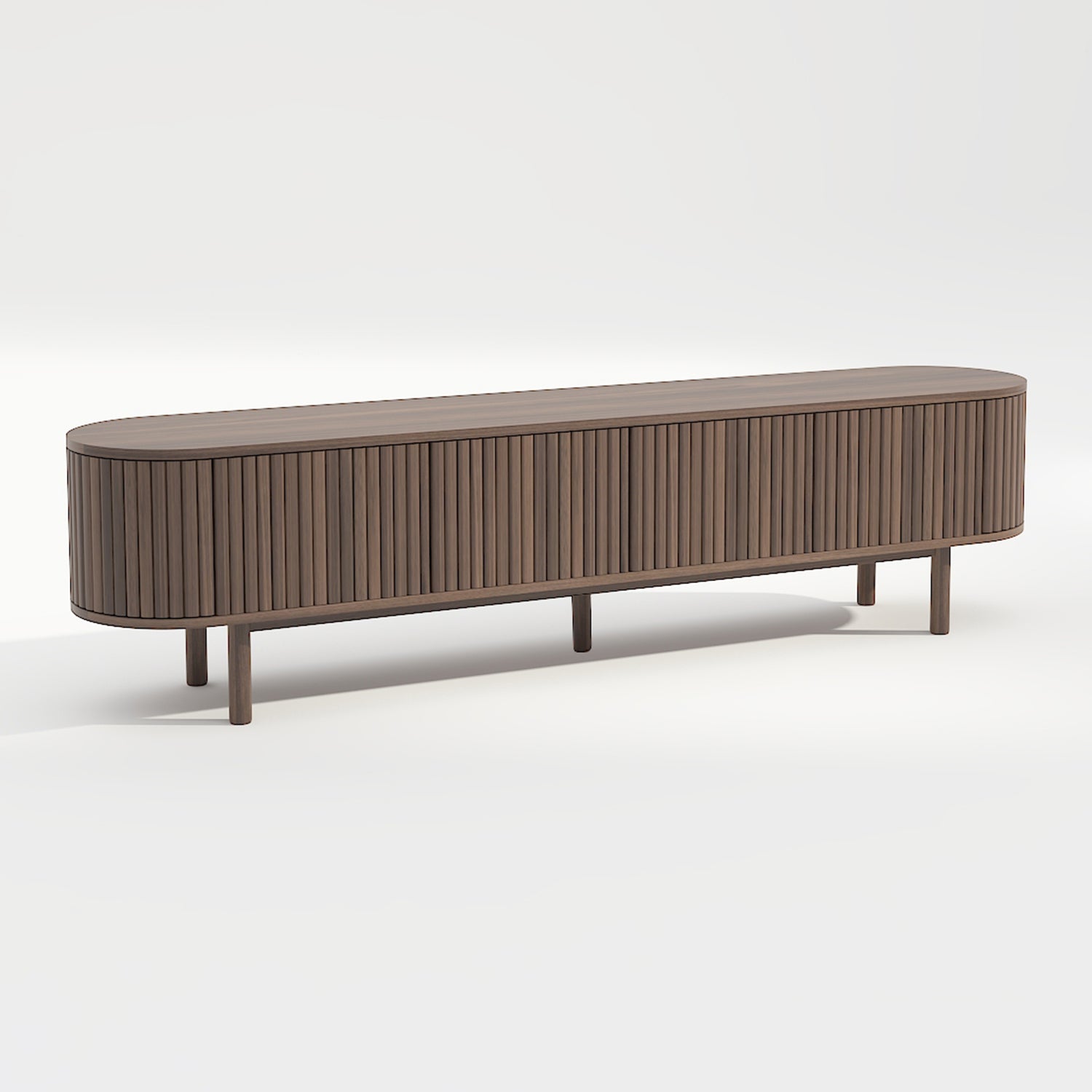 Blokker Freya Tv-meubel B 200 cm - Walnoot