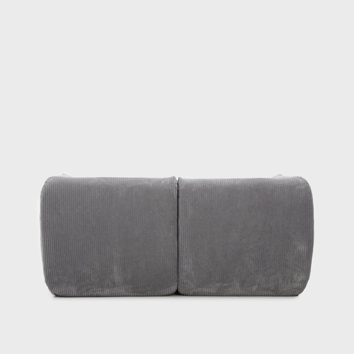 Sofa modułowa SVELA 2-osobowa szara piankowa sztruksowa 161x80x60,5 cm