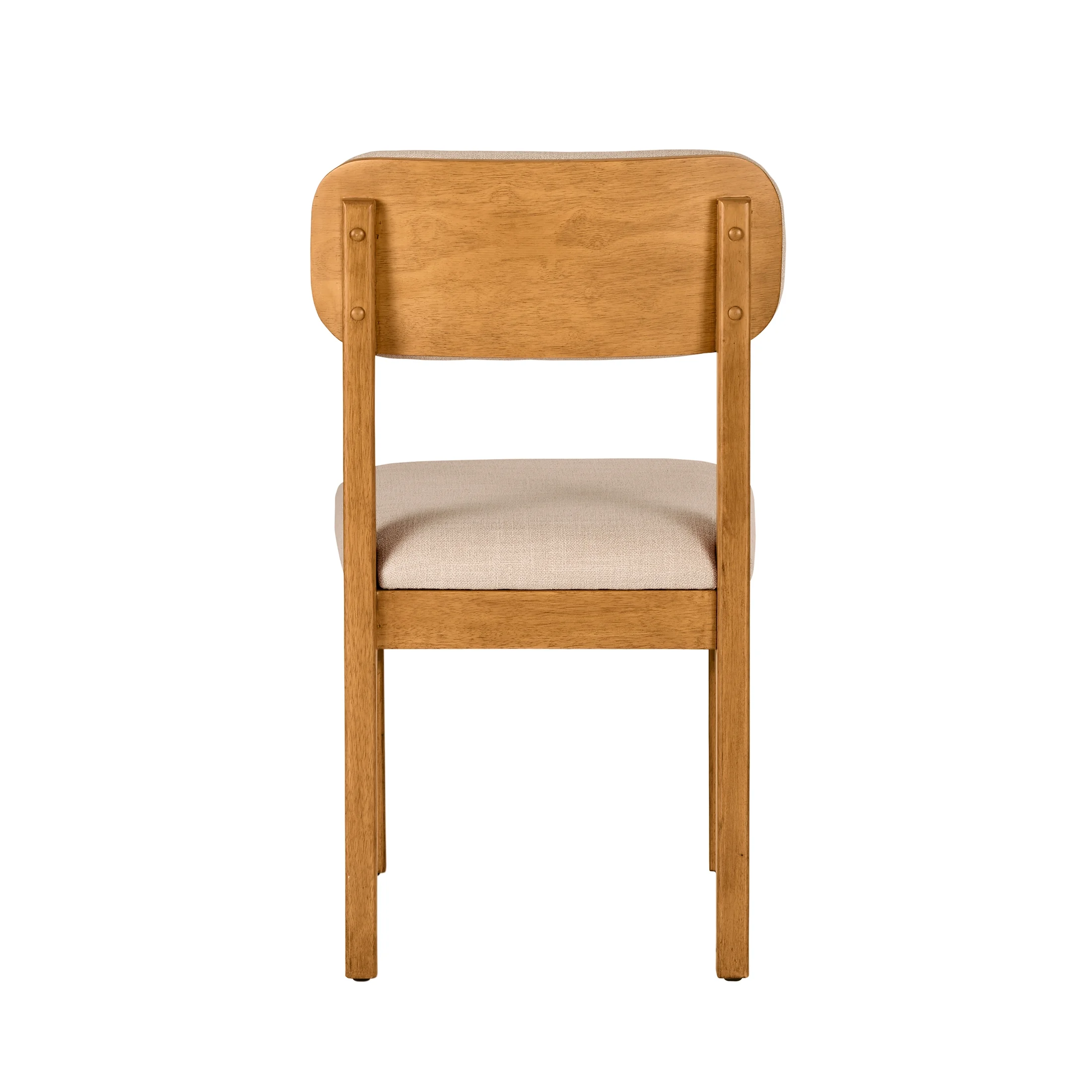 Better Homes & Gardens Juliet Dining Chairs 2 Pack, Light Honey Finish and Olive Green - Image 17
