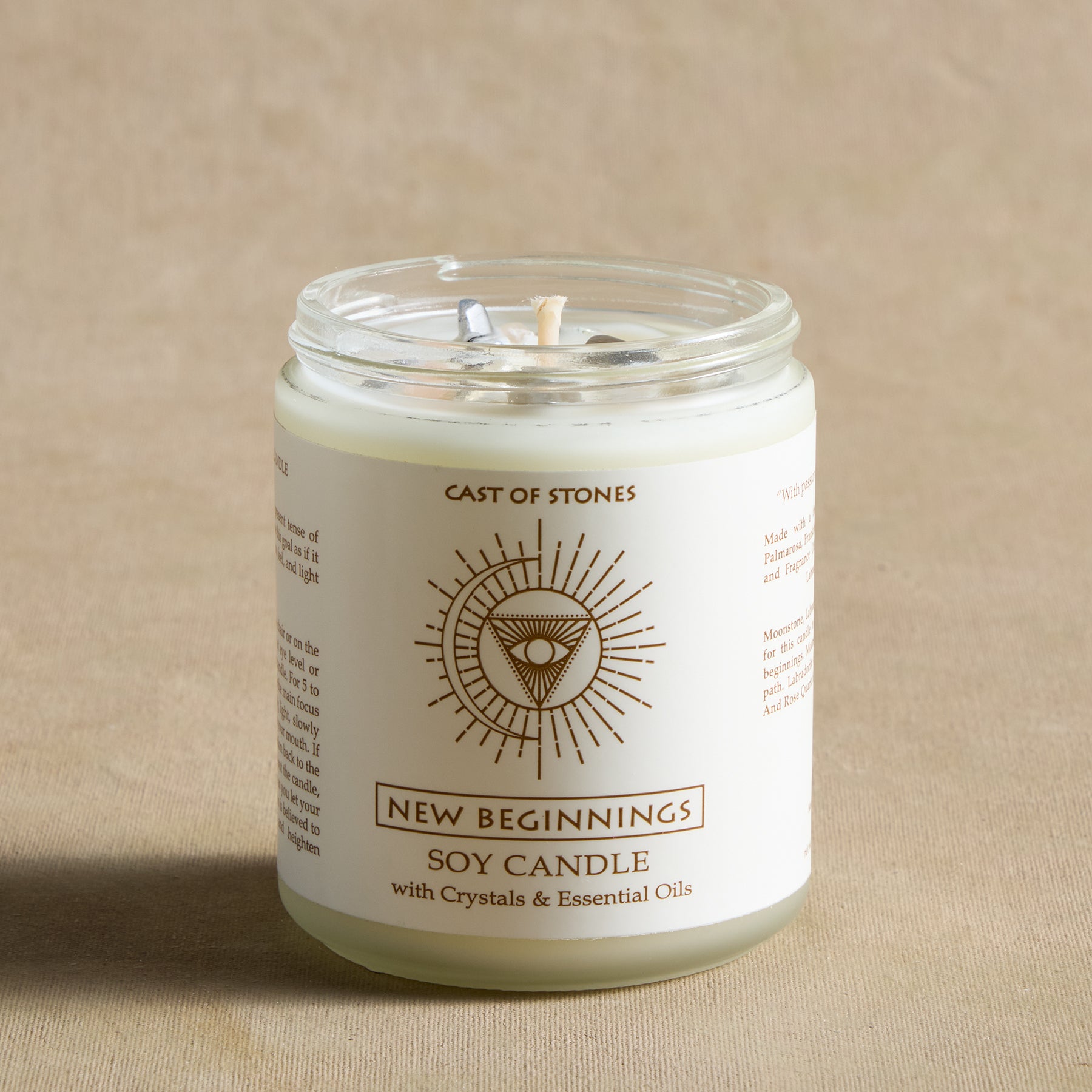 Cast of Stones Crystal Candles - Sundance Clothing