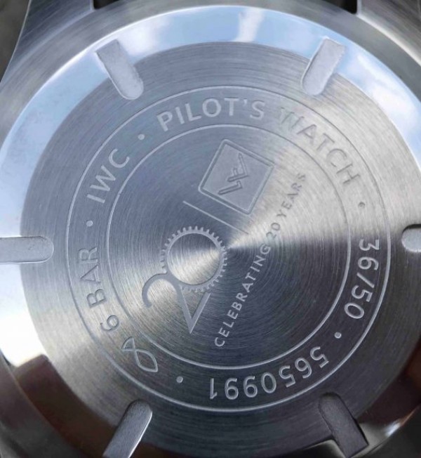 Replica IWC ZF Pilot Chrono AUS Special Edition Leather Strap A7750 - Top club