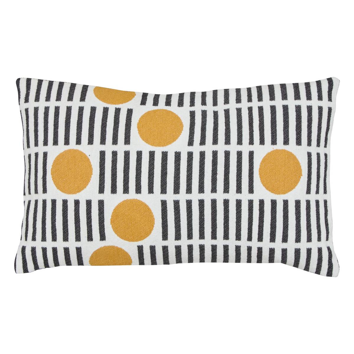 Cushion "Kubus" Black & White, 30x50 cm
