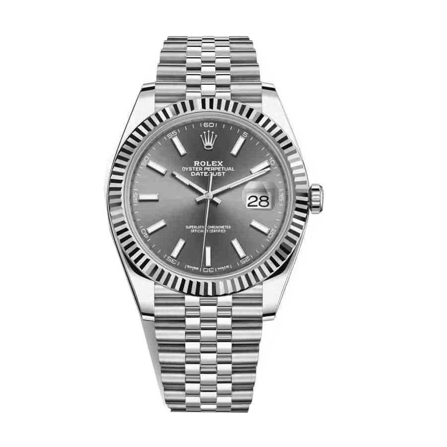 Rolex Datejust 126334-0014 Grey Dial Replica - Elite Watch Atelier