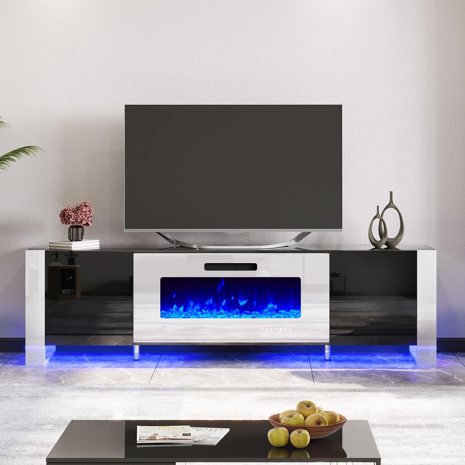 AMERLIFE Fireplace TV Stand with 40