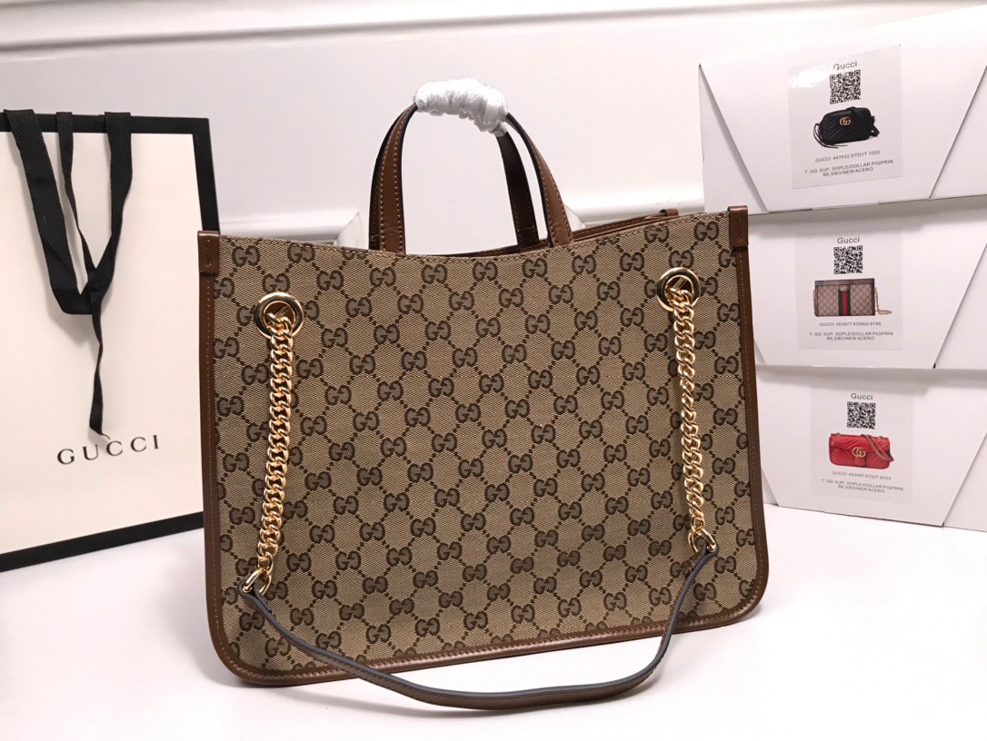 Replica Gucci Horsebit 1955 Medium Tote Bag1:1High-quality replica