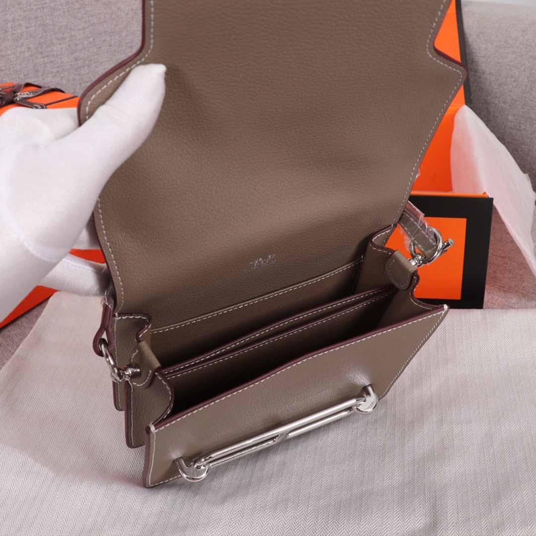 Replica Hermes Aaa-Roulis Mini Bag 18Cm/22Cm1:1High-quality replica