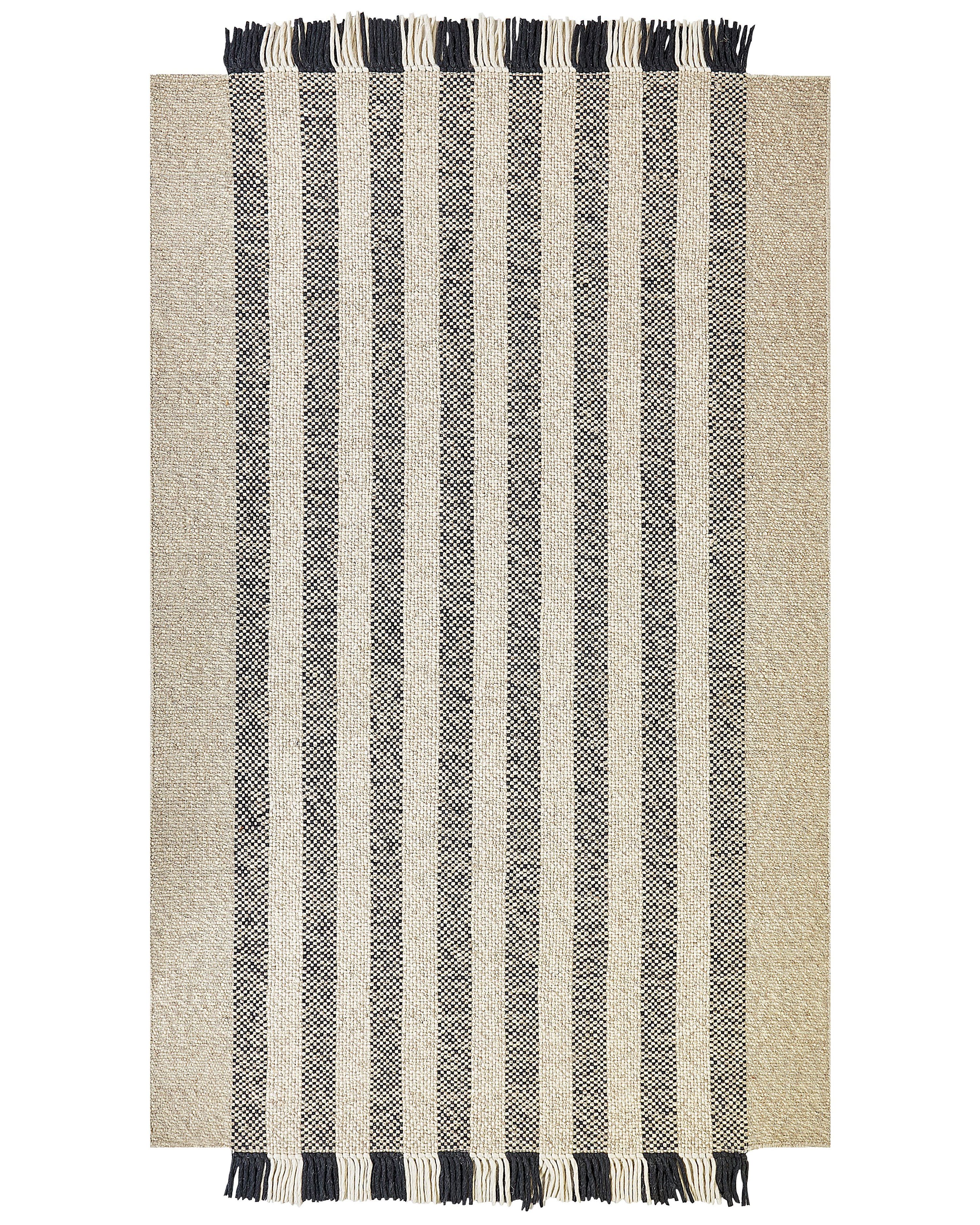 Rug TACETTIN White 160 x 230 cm Wool