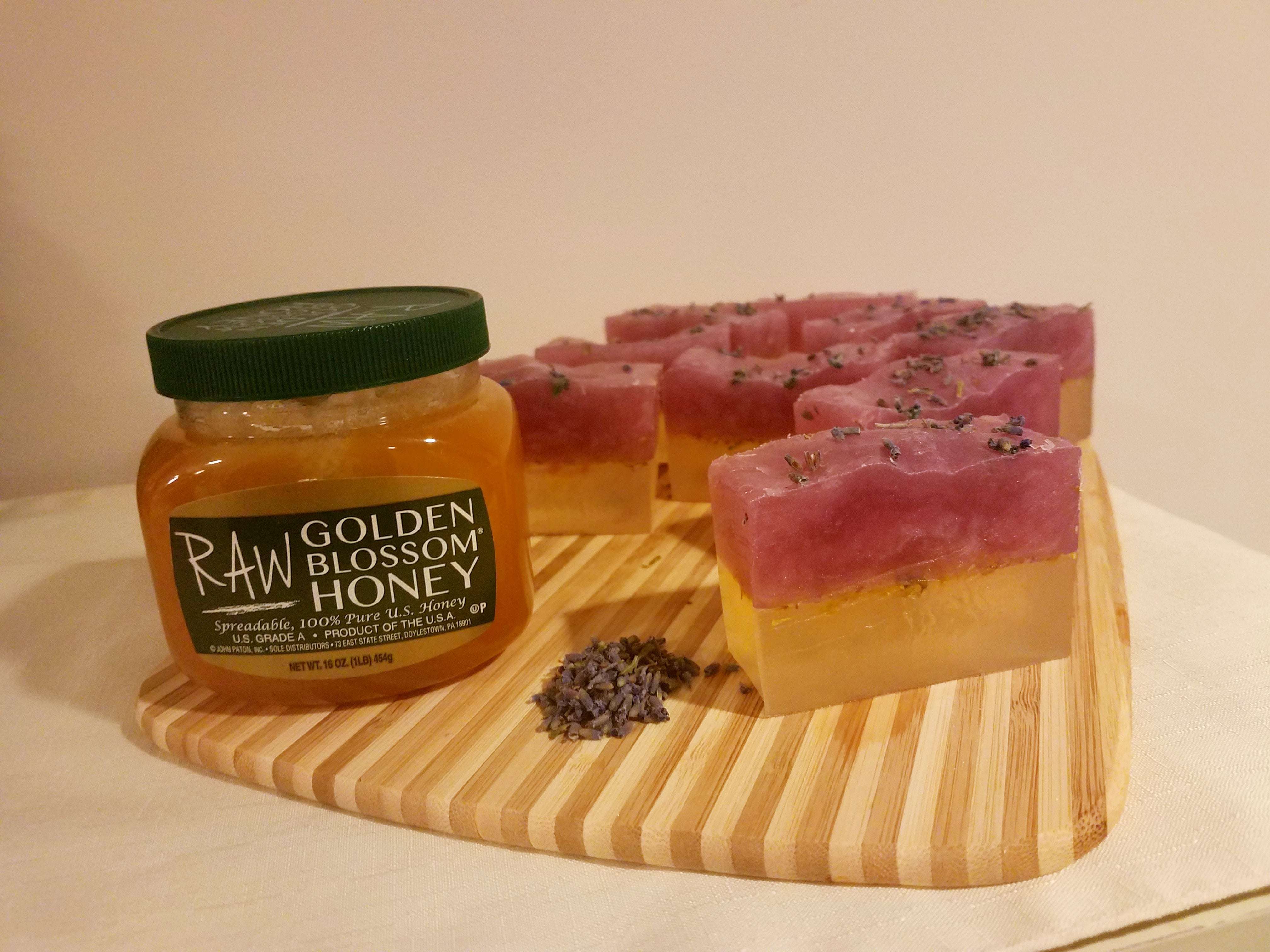 Honey Almond & Lavender Artisan Soap