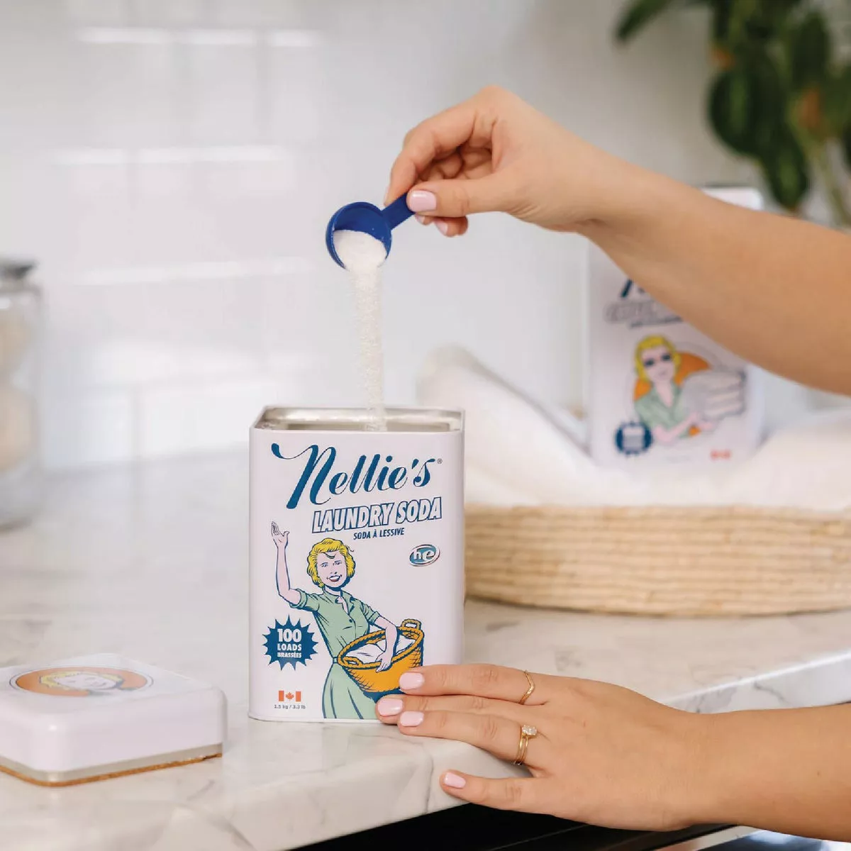 Nellie's 3.3 Lb. 100 Load Powder Laundry Soda Detergent