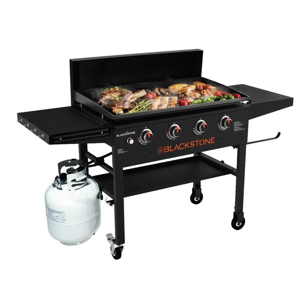 Blackstone 36 in 4-Burner Gas Griddle Cooking Station - 1836 - Image 5 Blackstone 36 in 4-Burner Gas Griddle Cooking Station - 1836 - Image 5