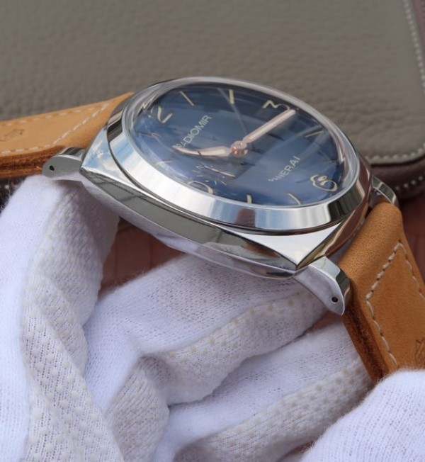 Replica Panerai ZF PAM690 Blue Dial Leather Strap P.3000 Super Clone - Top club