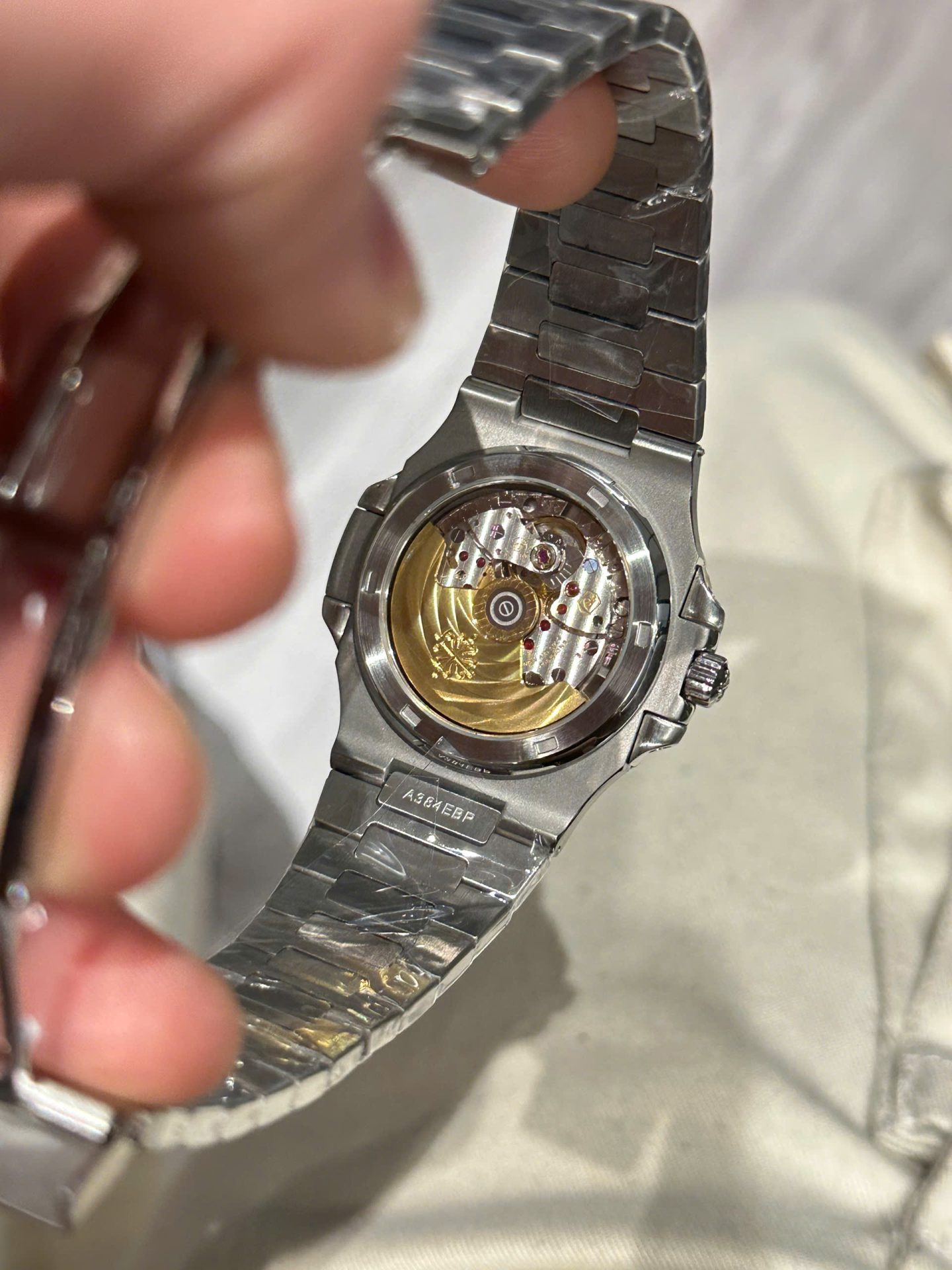 Patek Philippe Nautilus 5711 Replica 11 Watch Bezel Ruby Red 40mm - Top club