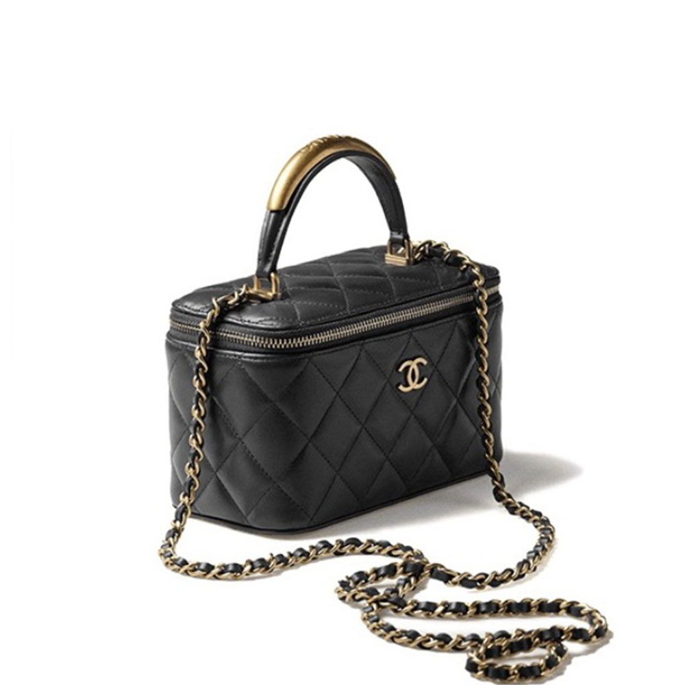 Chanel 22B Metal Handle Makeup Box(Replica)1:1High-quality replica