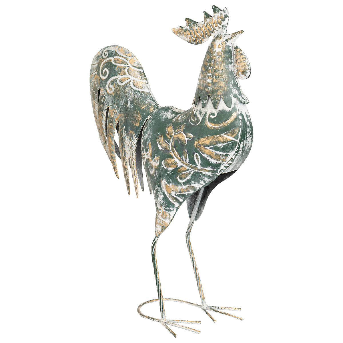 Outdoor rooster figurine "Conor" Multicolored, H.54 cm