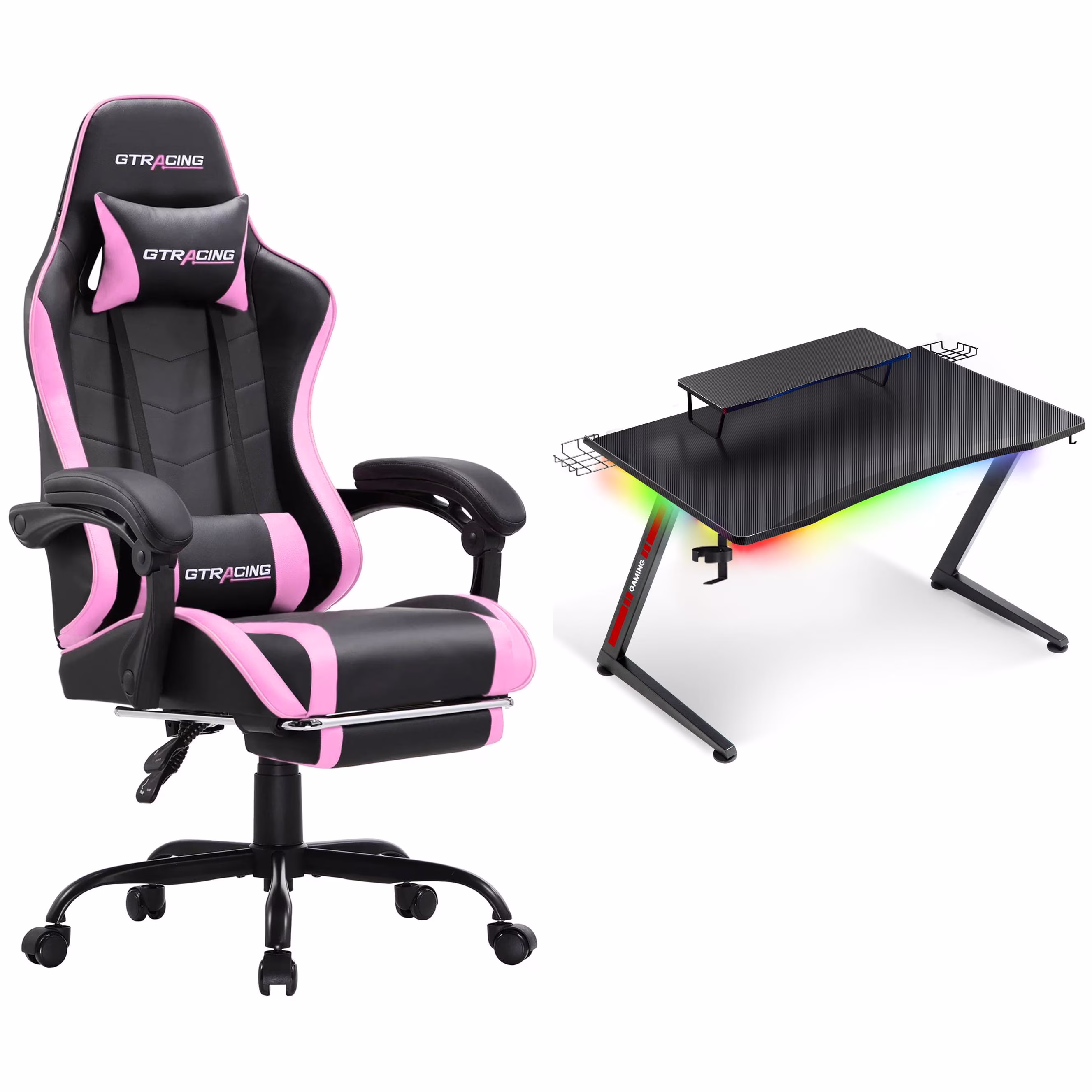 GTRACING Gaming Chair and Desk Bundle - Image 6