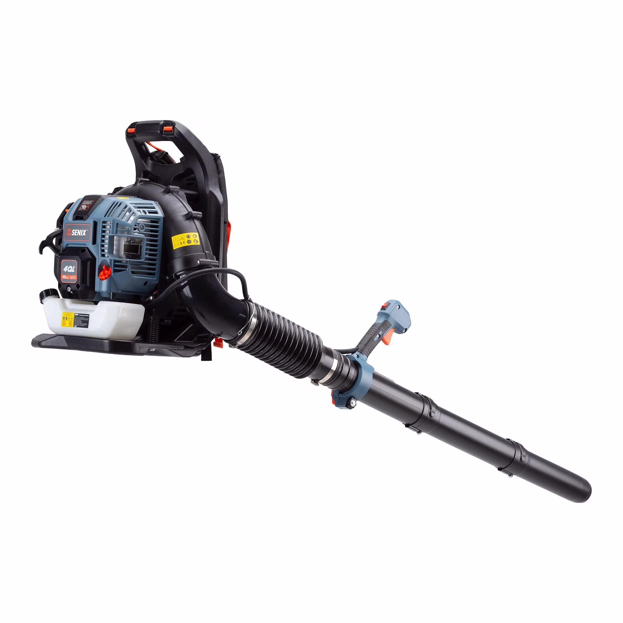 SENIX 4QL 26.5cc 4-Cycle Gas Powered Leaf Blower, 410 CFM/125 MPH, Dual-Grip Handle, Lightweight, BL4QL-L - Image 3