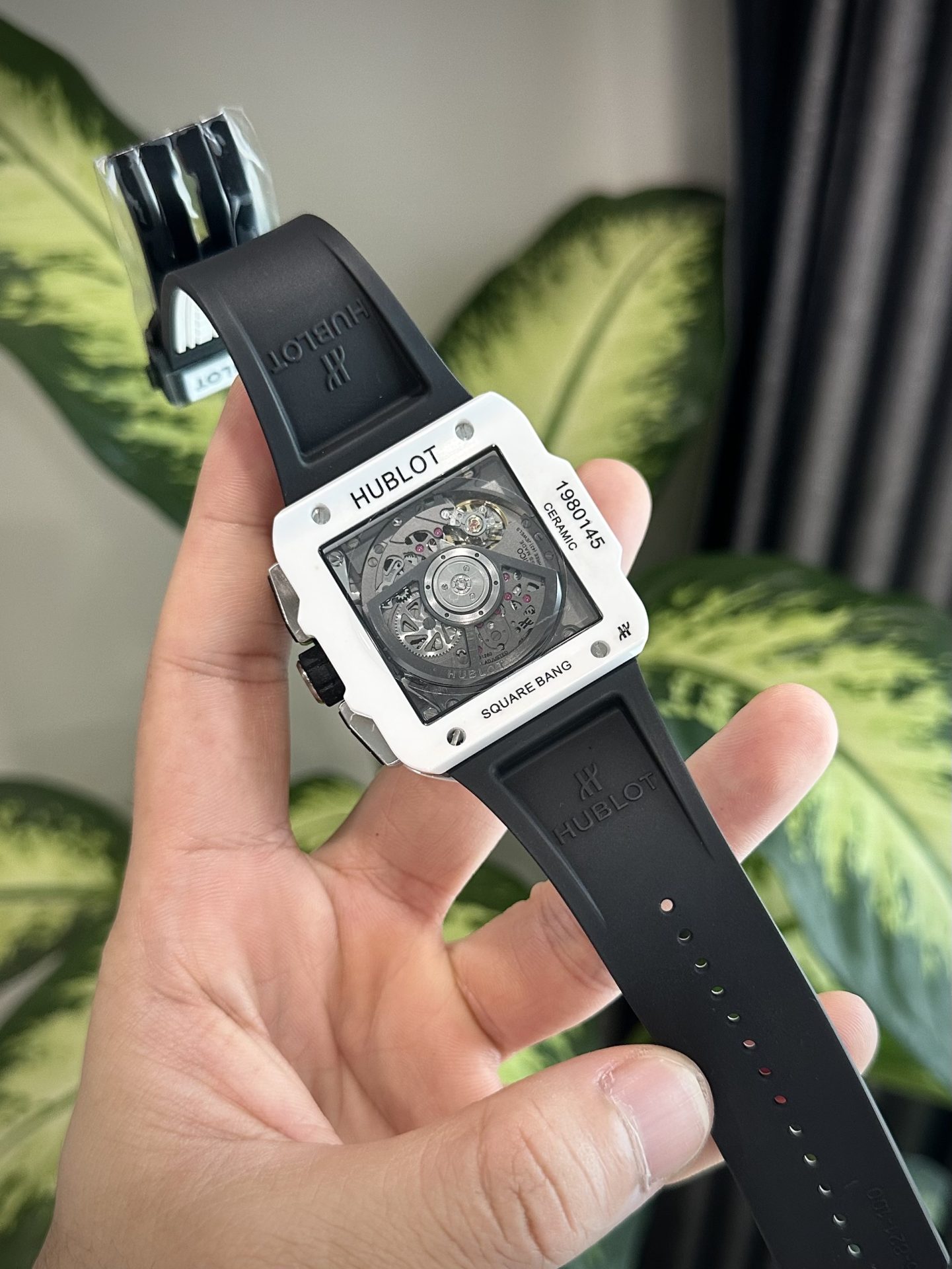 Hublot Replica Watches Square Bang Unico Ceramic White BBF Factory 42mm - Top club