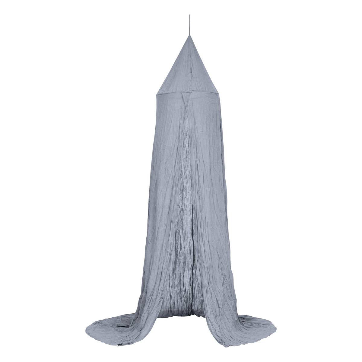 Bed canopy "Lili" H.350 cm, Blue Grey