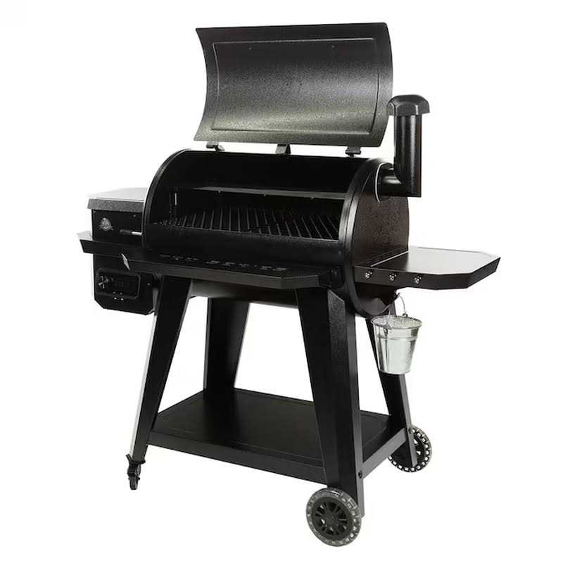 Pit Boss Pro Series 850 Sq in Hammertone Pellet Grill With Smart Compatibility - PB850PS2 10575 - Image 4 Pit Boss Pro Series 850 Sq in Hammertone Pellet Grill With Smart Compatibility - PB850PS2 10575 - Image 4