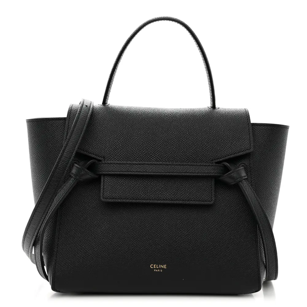 Replica Celine Nano Belt Bags with Gold Hardware – Mirror Quality1:1High-quality replica